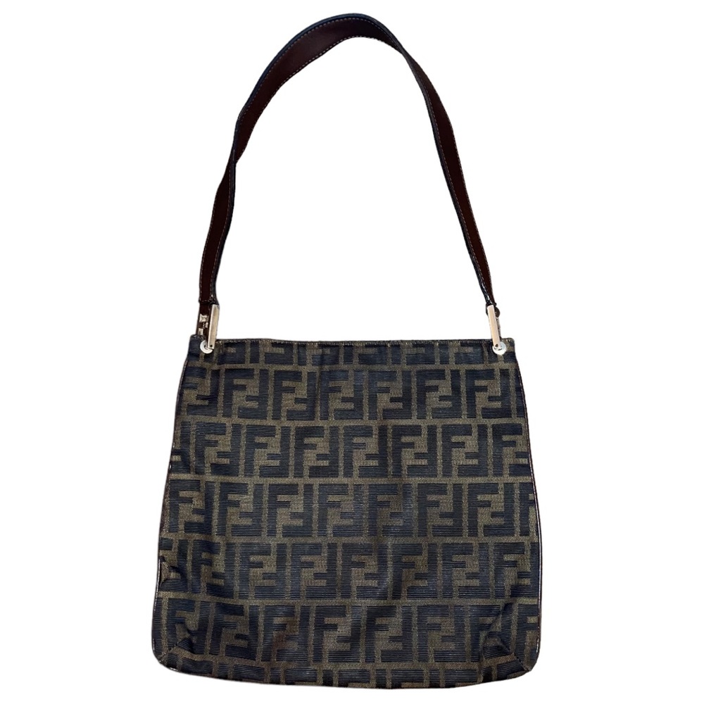 Fendi Vintage Zucca Shoulder Bag